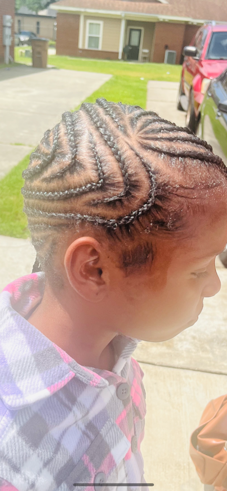 Kids Lemonade Braids