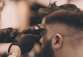 Classic Mens Haircut at The Rooted Barber in Lincoln, NE