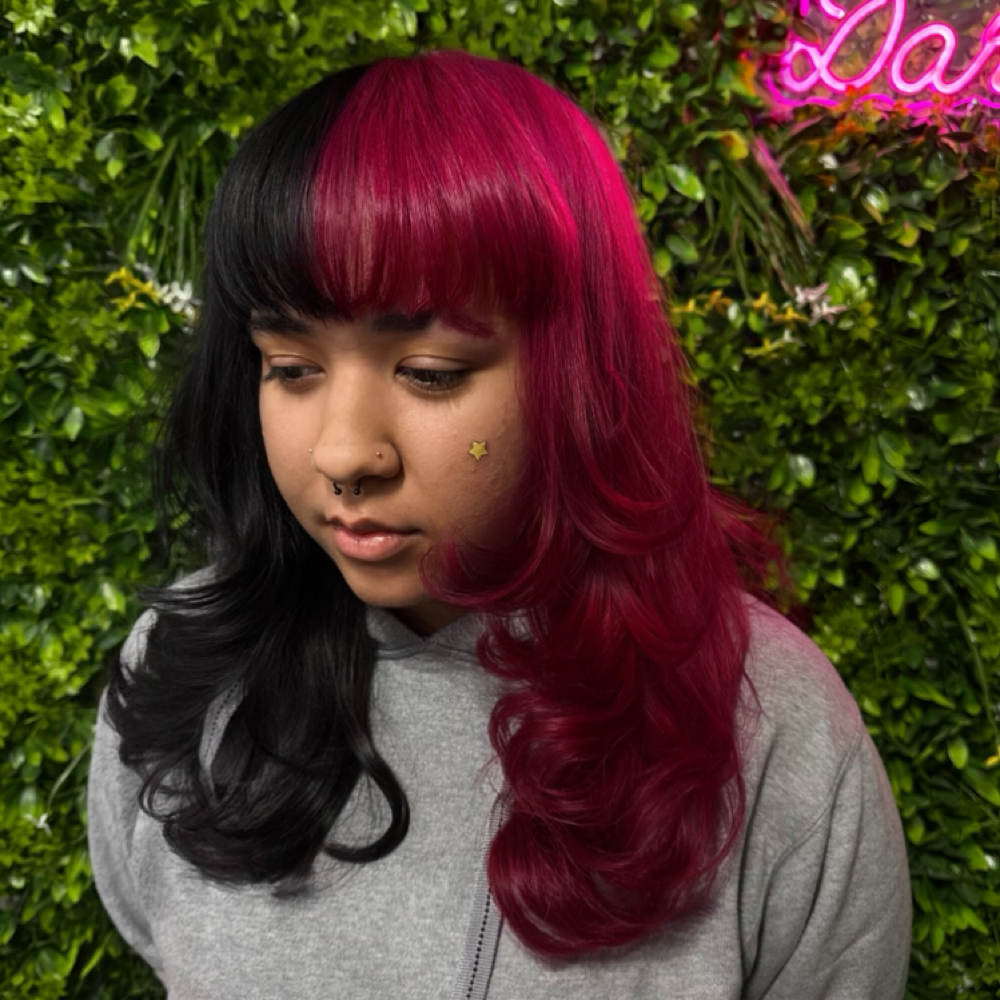 Bang Trim at Desert MUAH Studio. in Lancaster, CA