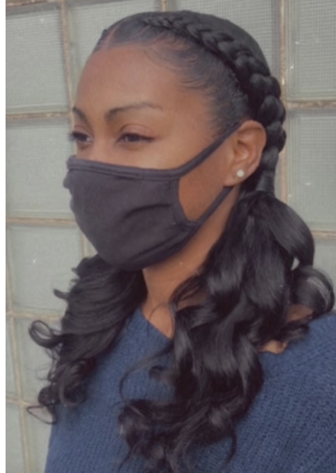 2 Feed In Braids w/ Ponytails