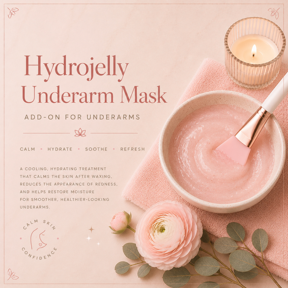 Hydrojelly Mask Add On for underarm at Engage Beauty Studio in Fort Worth, TX