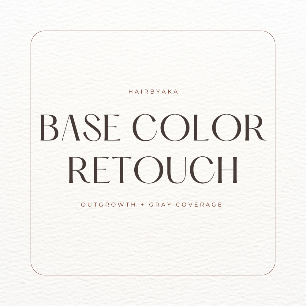 Root Color Retouch