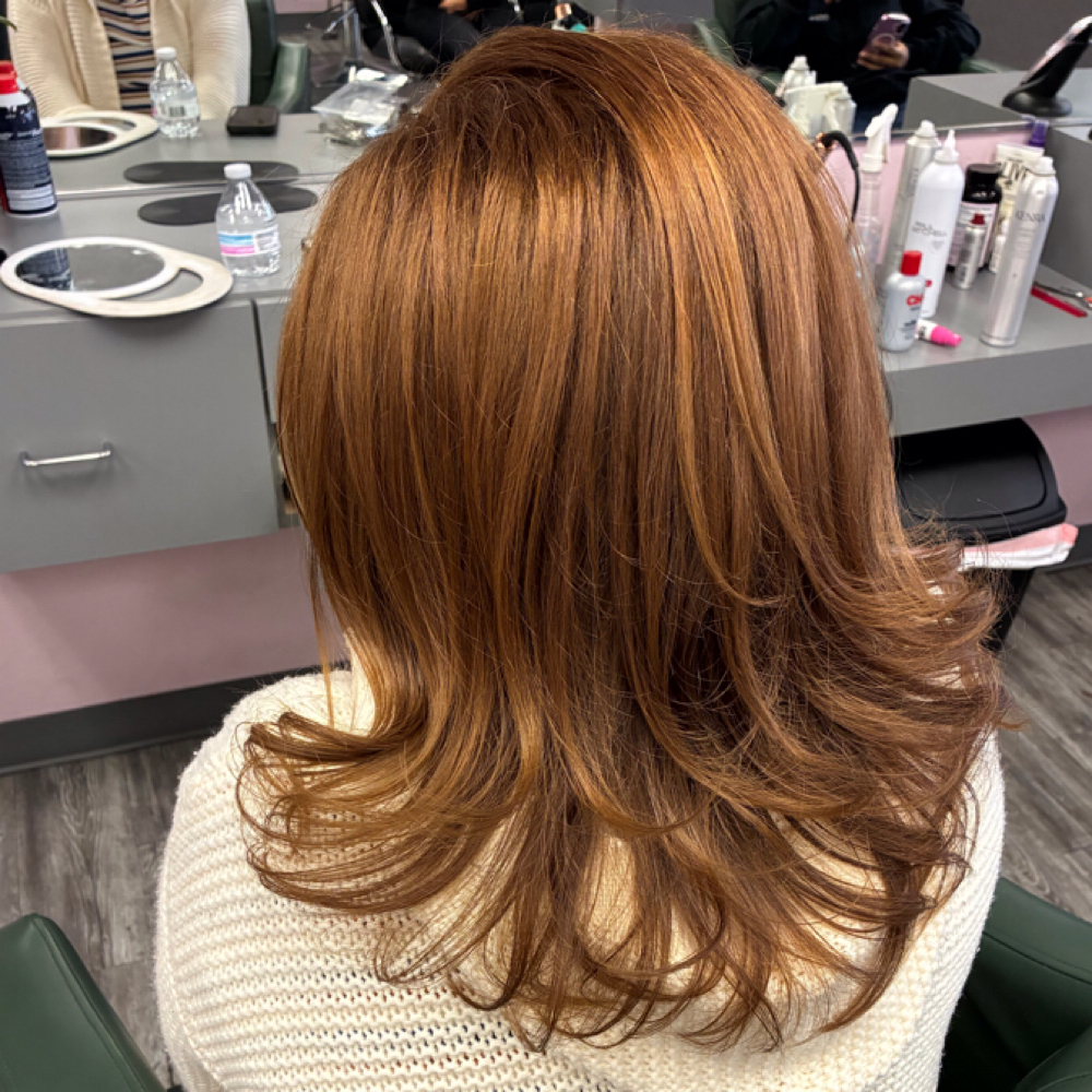 Single Process All Over Haircolor at Curls by Bere in Yuma, AZ