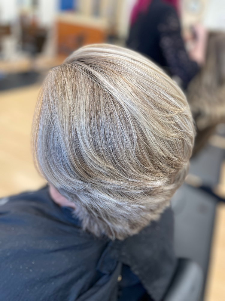 Haircut And Blowdry