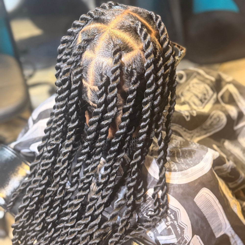 Large Rope Twist-waist Length at By Kaila Nichelle Beauty Studio in Parkville, MD
