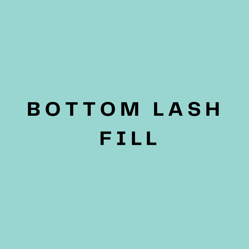 Bottom Lash Fill