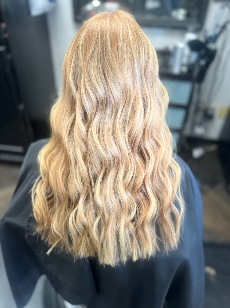 Blonding With Lowlights