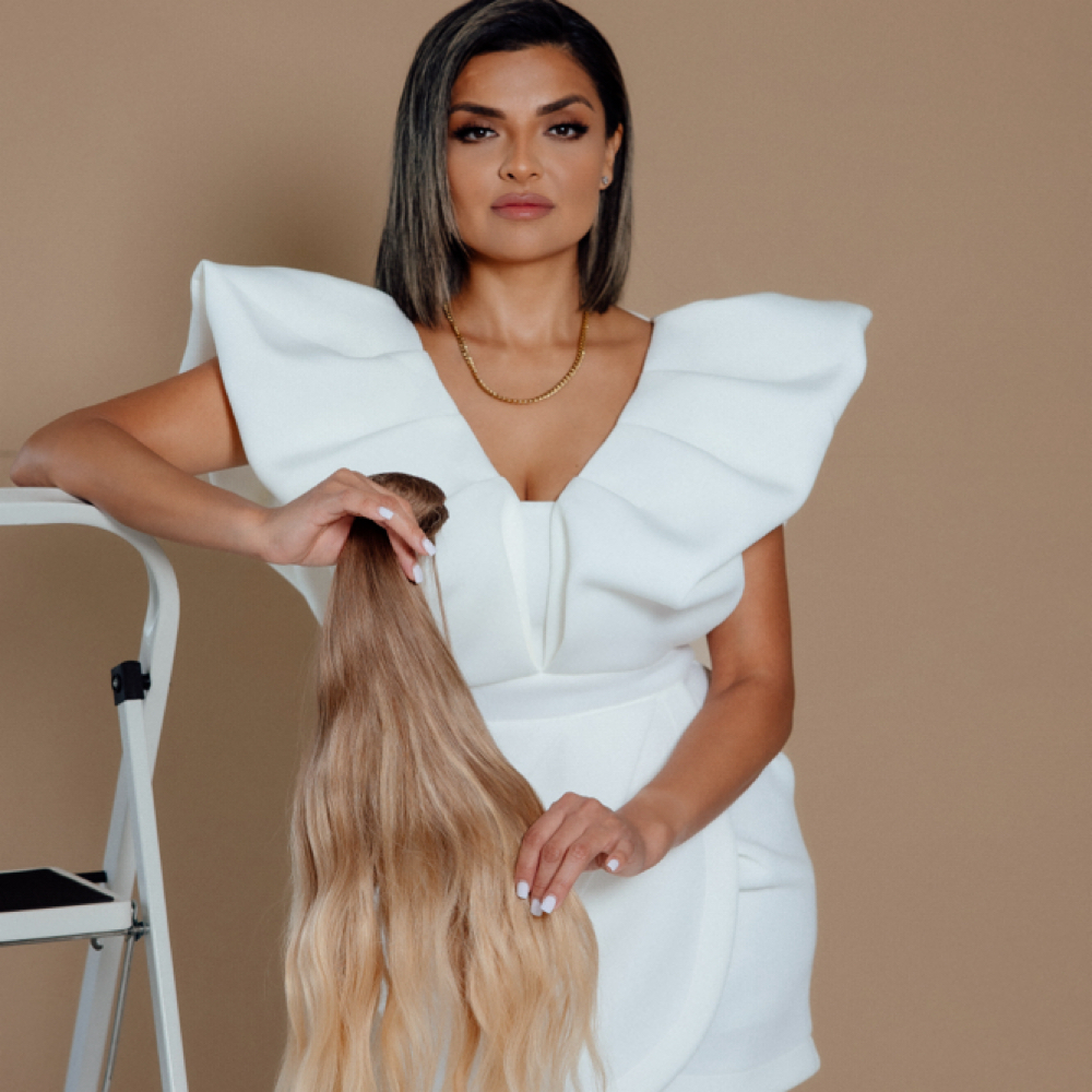 Hand-tied 1 Row Install at Gaby’s Styled Studio in The Woodlands, TX