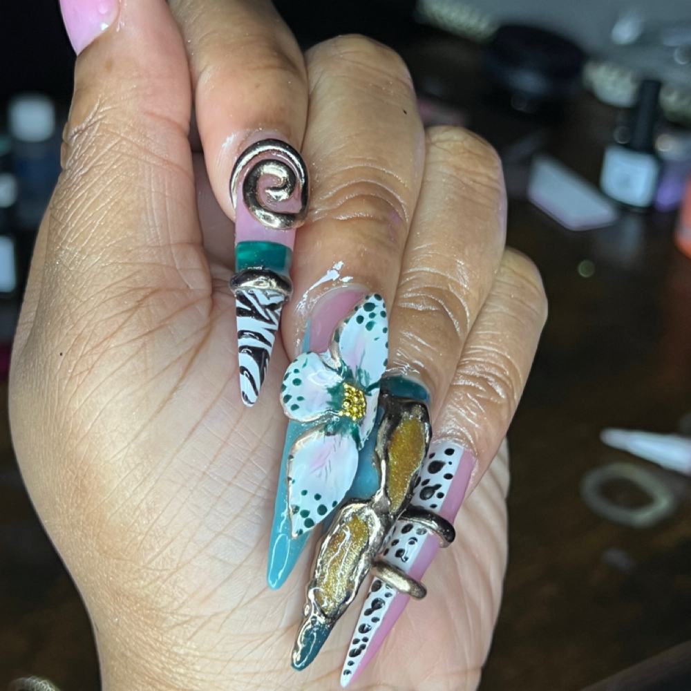 Nail Art Tier 3: Advanced at The Full Set Beauty Bar in Denver, CO