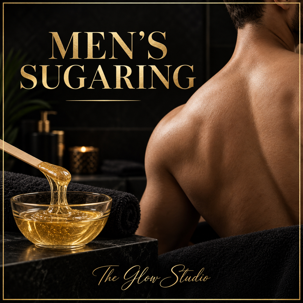 Mens Sugaring at The Glow Studio in Sioux Falls, SD