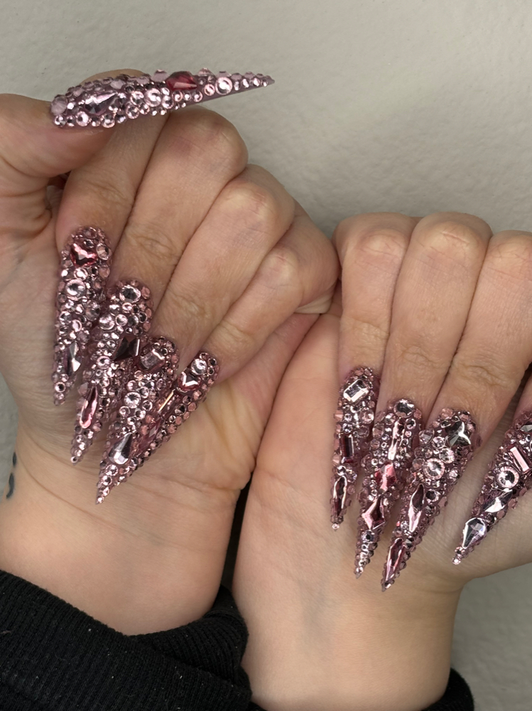 Full Bling Hands And Toes