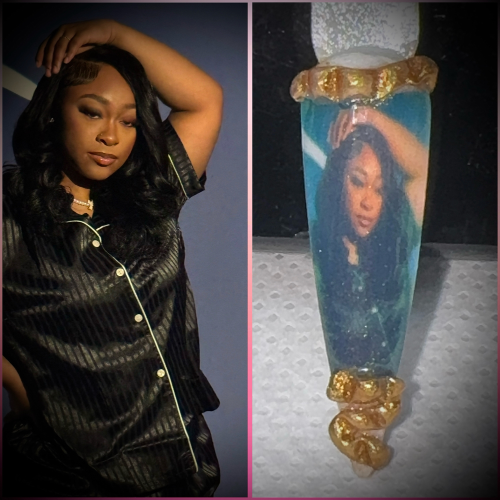Custom Print Pic Nail Art