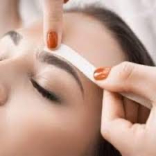 wax eyebrow