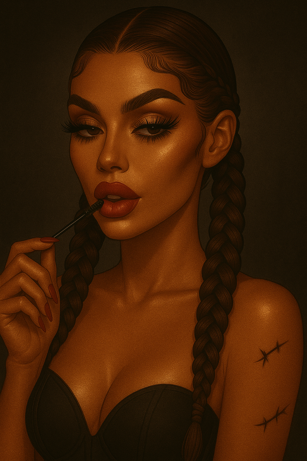 Face and Body Contour Spray Tan at Zombie Lash in Farmingdale, NY