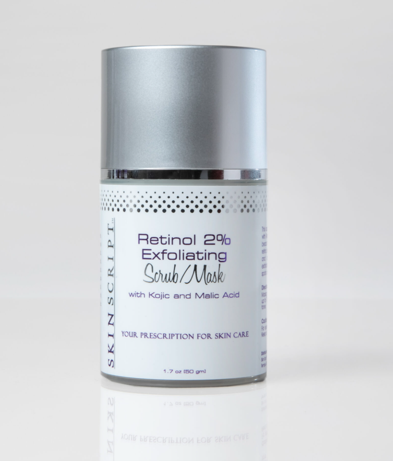 Retinol 2% Exfoliating Scrub/Mask