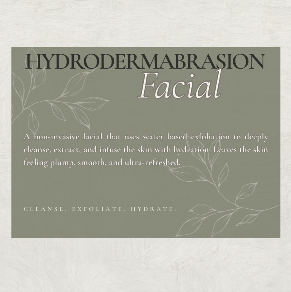 Hydrodermabrasion Facial at Intention Studio in Redding, CA
