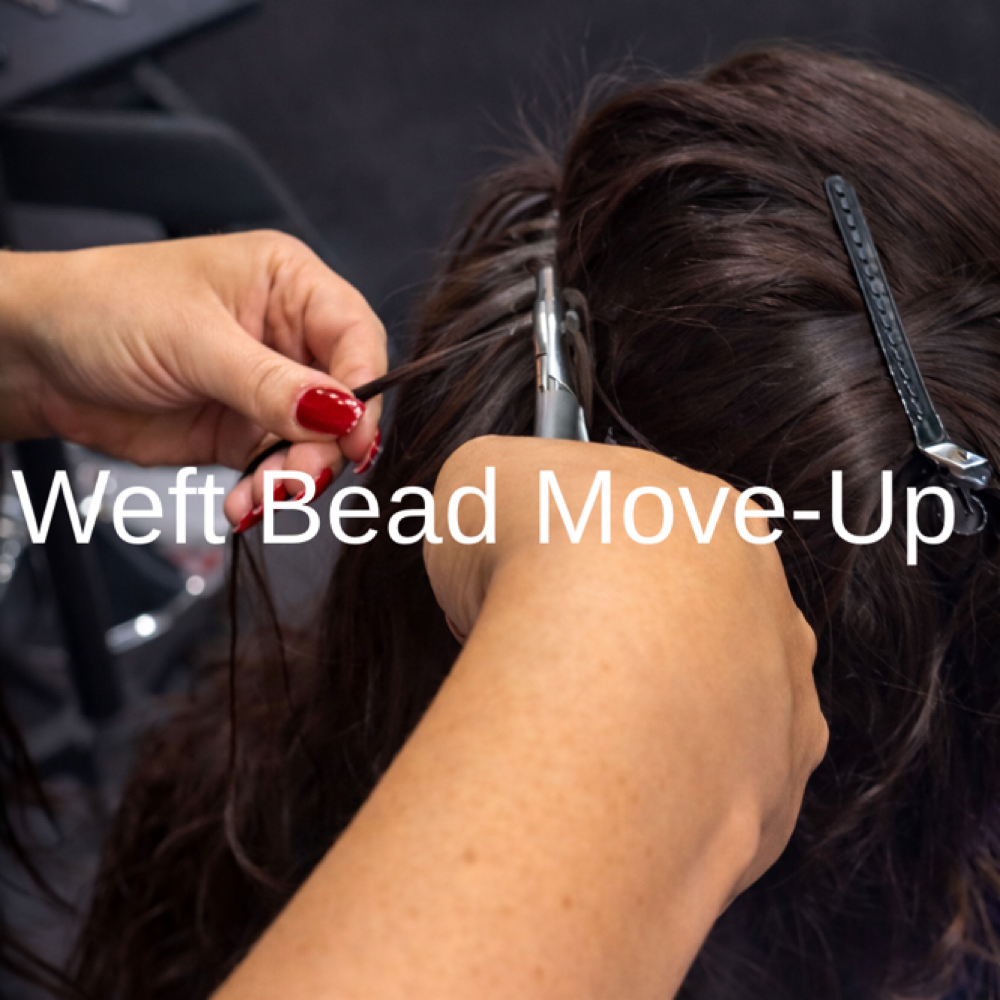 Extension Weft Move up at RS Luxe Hair Studio in Naperville, IL