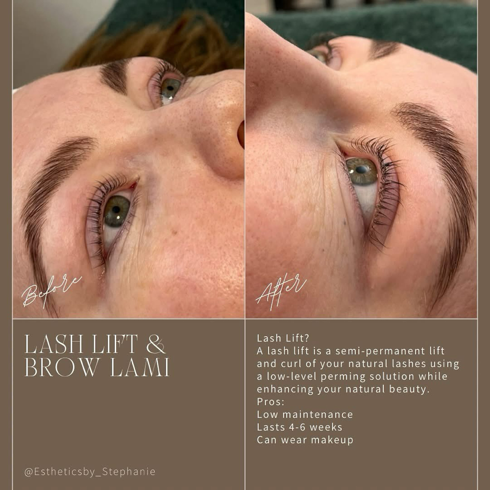 Lash Lift + Brow Lamination Combo