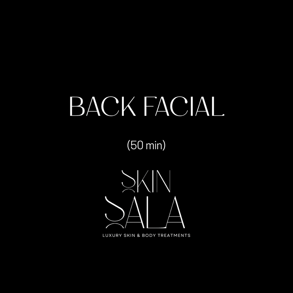 Back facial at Skin Sala in Riverside, CA