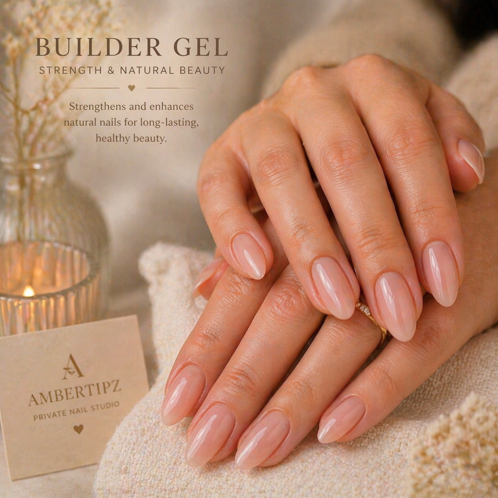 Hybrid Gel | Builder Gel (Full Set) at Ambertipz in Raleigh, NC