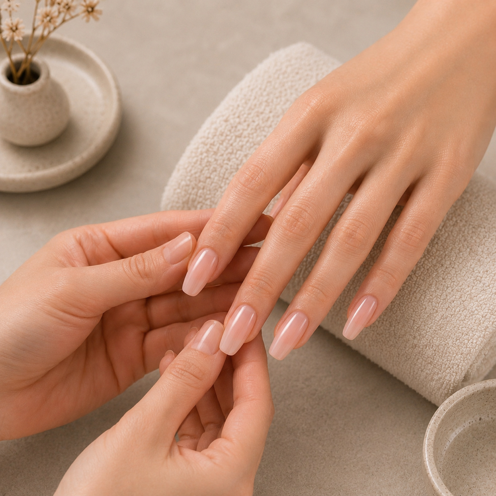 Hybrid Gel | Builder Gel (Full Set) at Ambertipz in Raleigh, NC