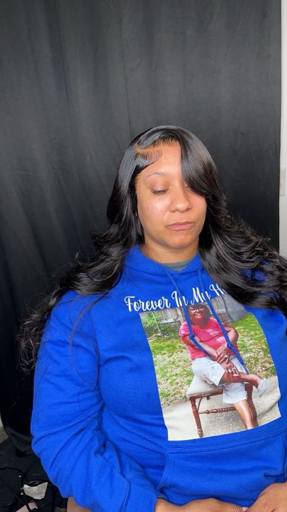 Frontal Wig Style Change