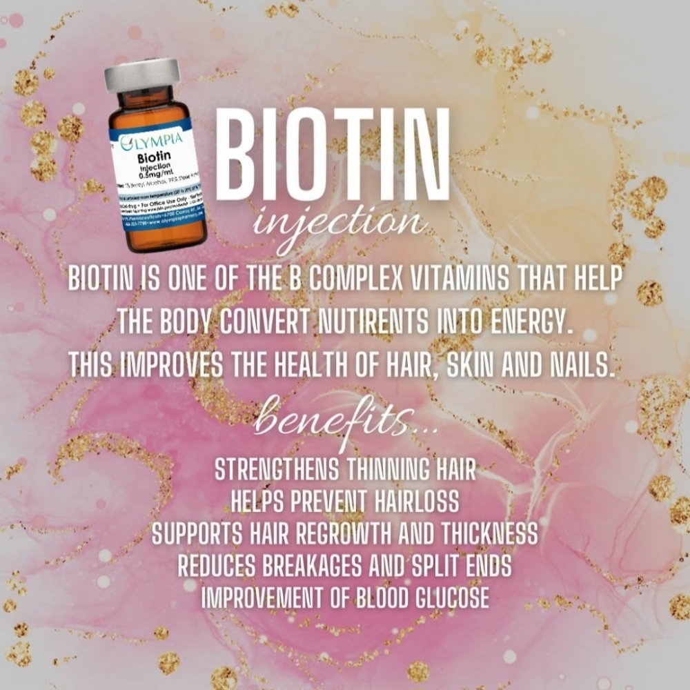 Biotin at Wellness med spa in Palmview, TX