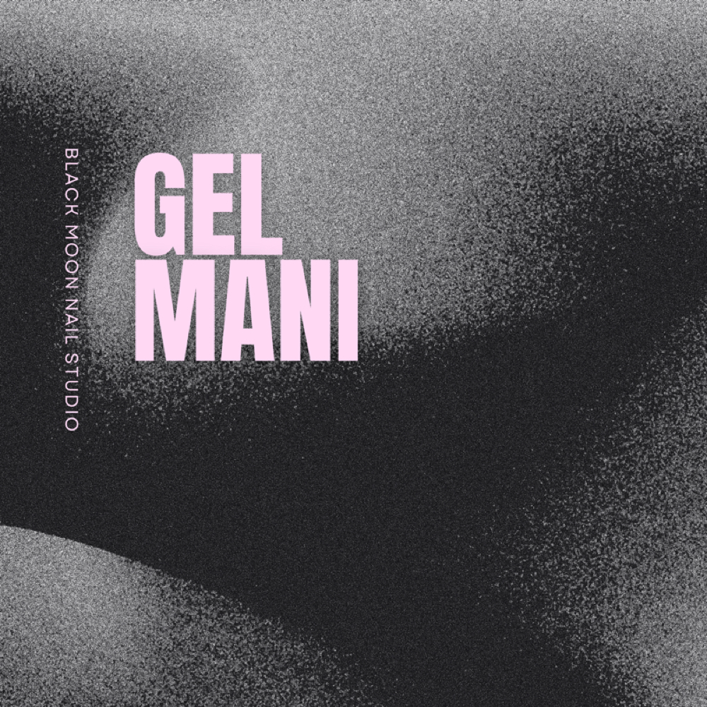 Gel Mani at Black Moon Nail Studio in Roscoe, IL