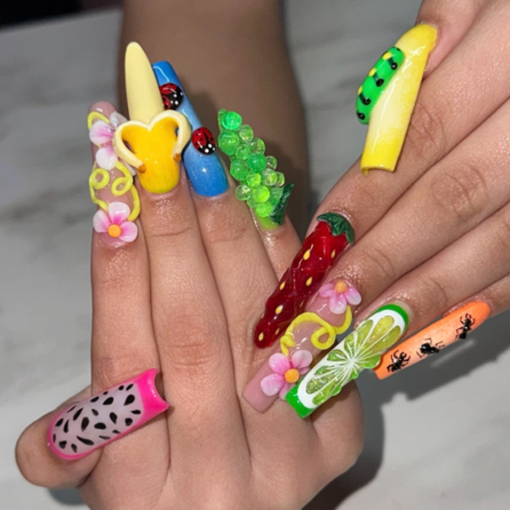 Tier 3 Nail Art at Luna Beauté LLC in Edmond, OK