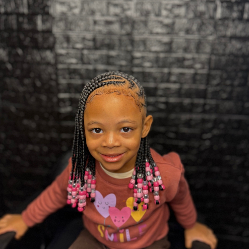 Kid Styles W/Weave For Ages(1-8) at StylezByJazmyne in Oklahoma City, OK