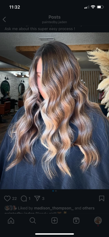 Reverse Balayage