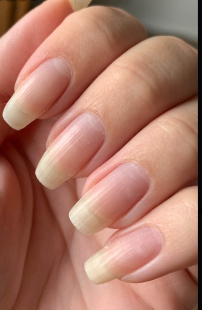 Russian Mani Cuticle Job