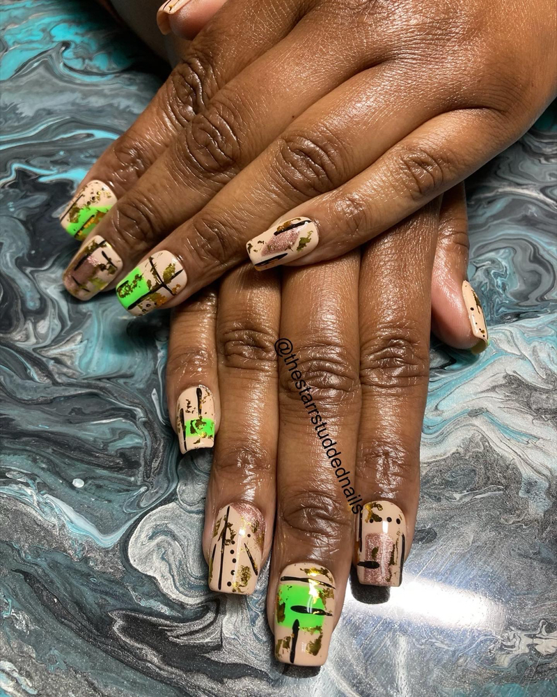 Press On Nail Application