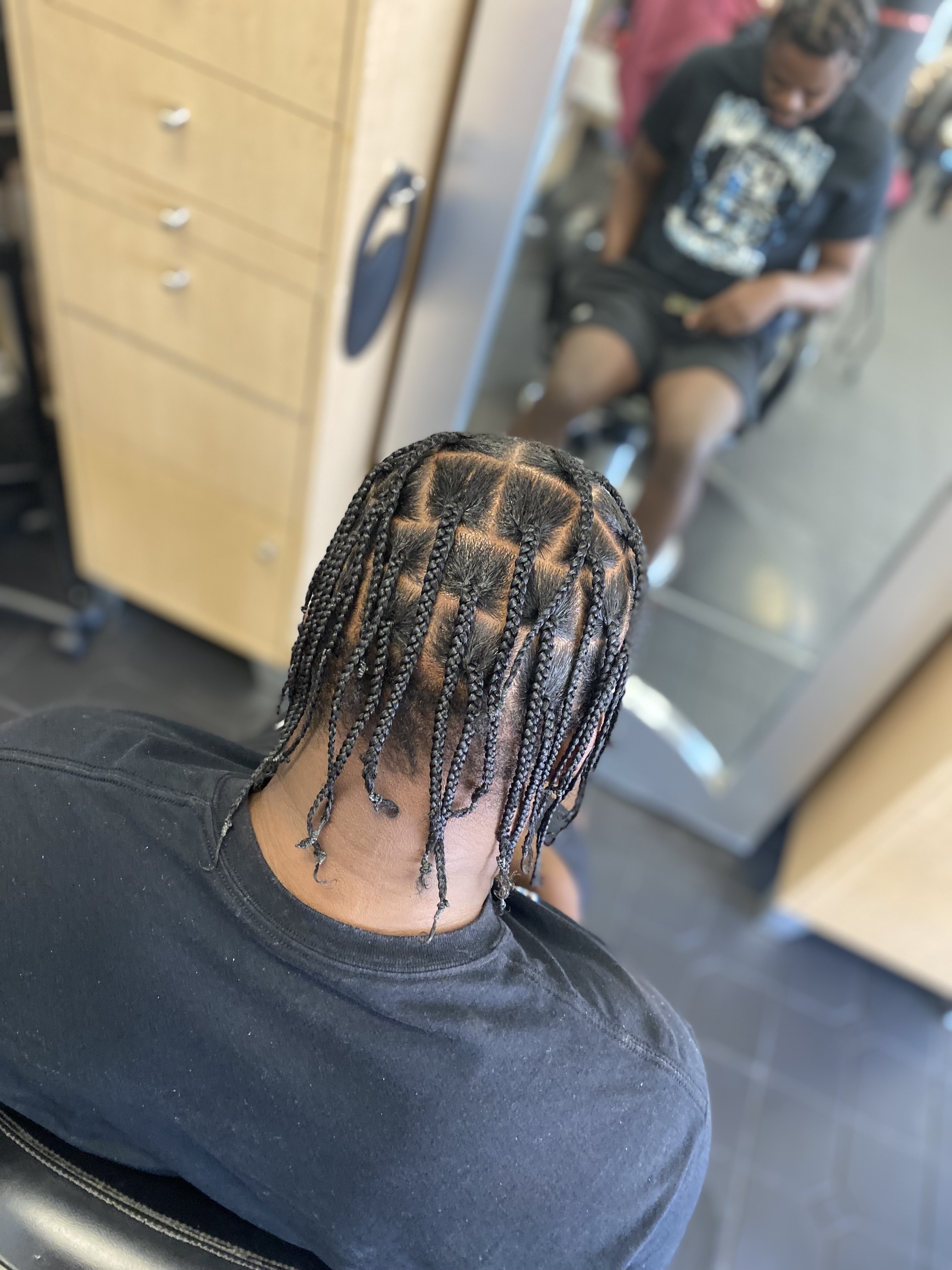 Men Single Braids