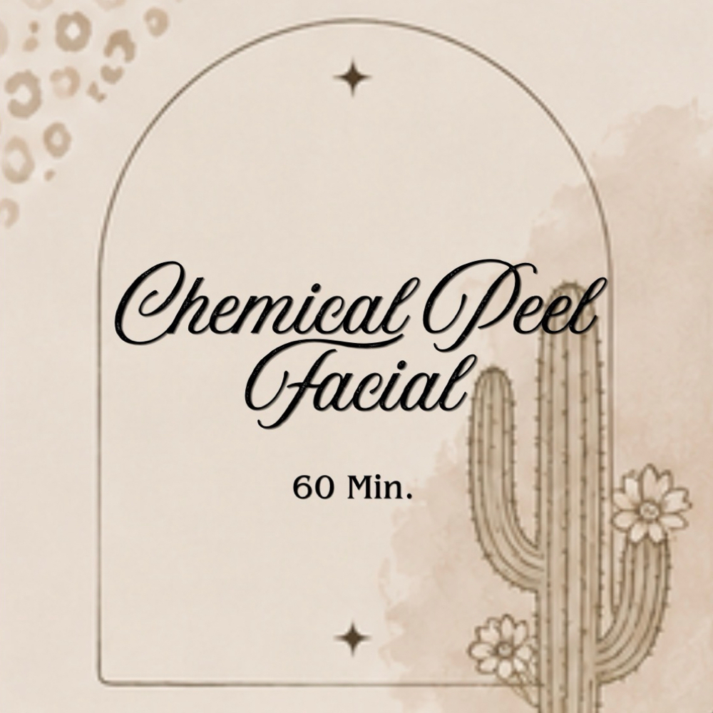 CHEMICAL PEEL FACIAL at Desert Bloom Esthetics in Tulsa, OK