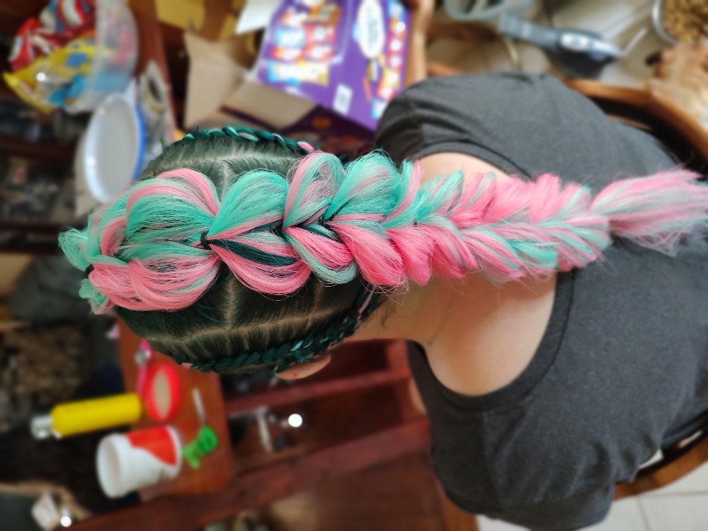 Pull Through Braid