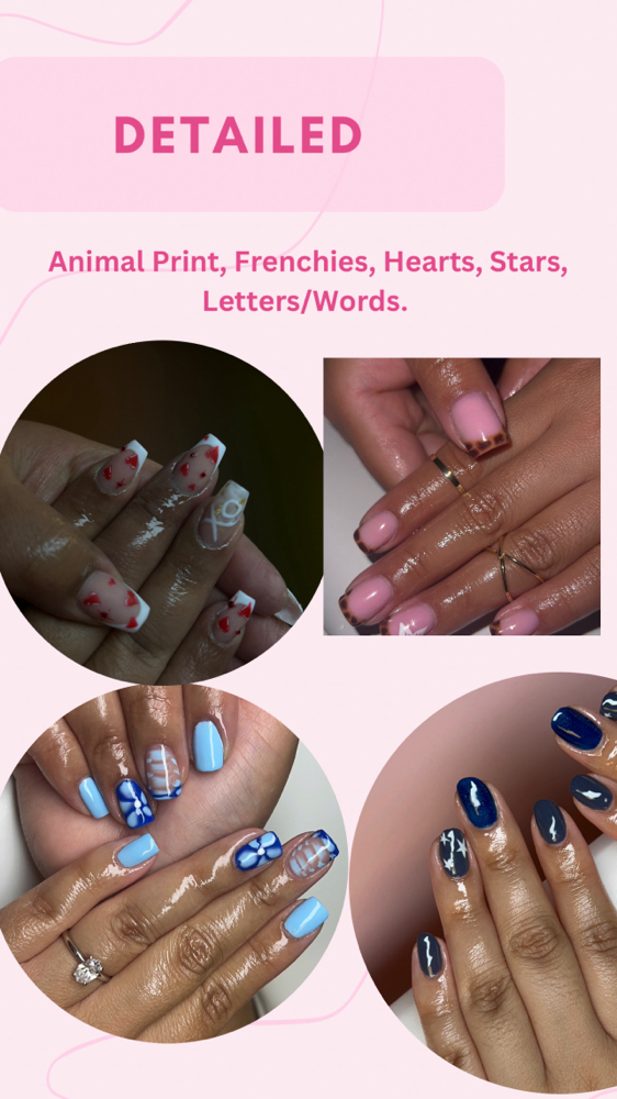 Detailed Nail Art ($11-$15)