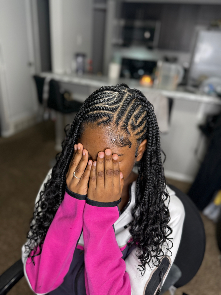 Jumbo Fulani/Tribal Braids at Stylesbyleaisa in Havelock, NC