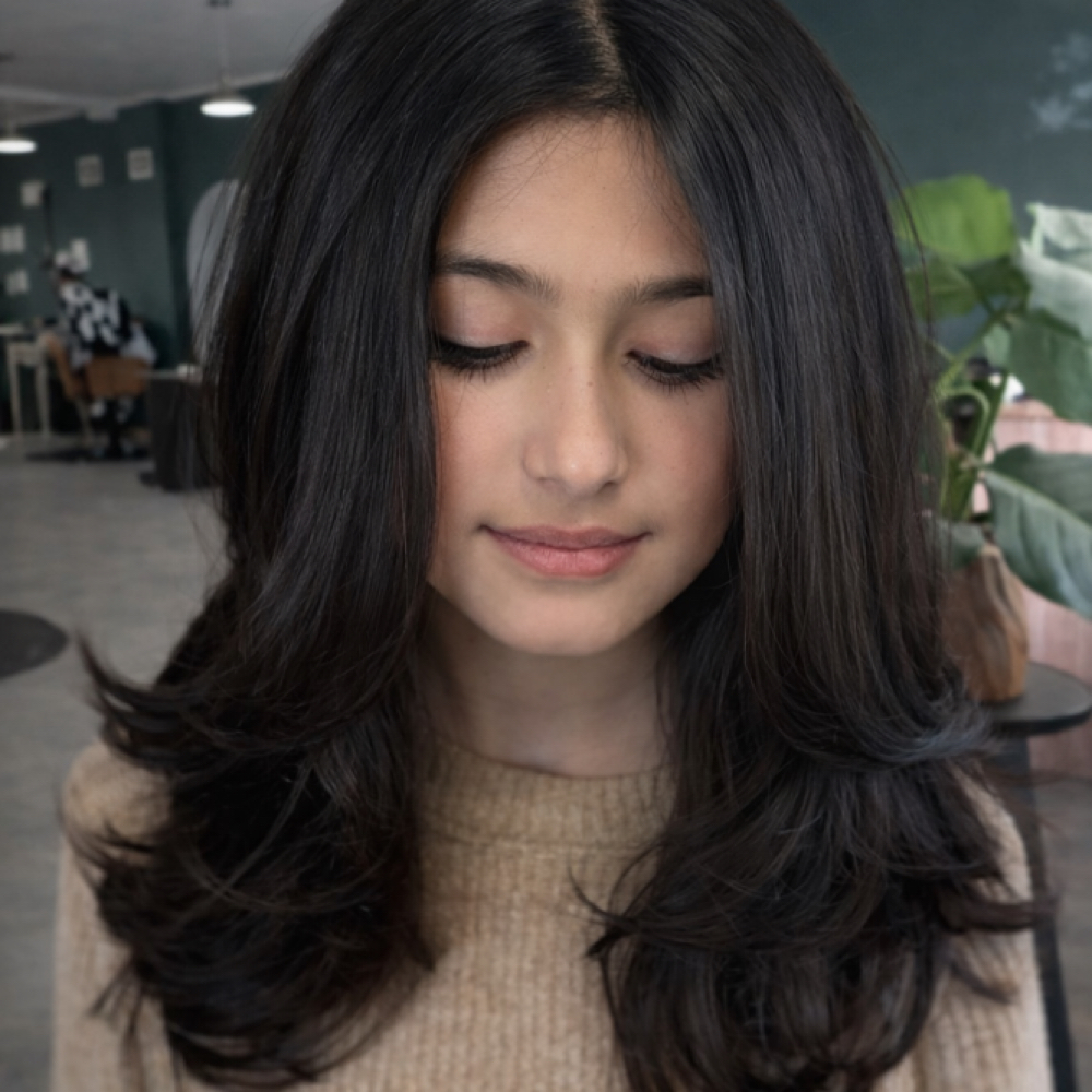 Teen Haircut at Ella Salon in scotch plains, NJ