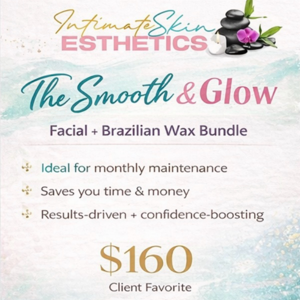 Intimate Smooth & Glow Duo at Rockii’s intimate skin & esthetics in Va Beach, VA
