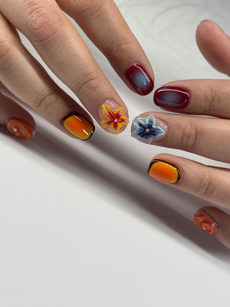 Structured Gel Removal + Gel Mani
