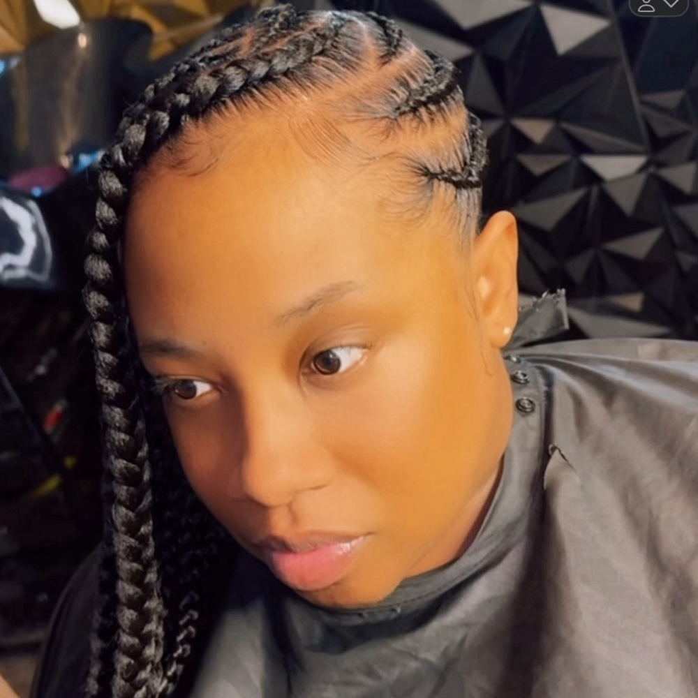 Lemonade Braids at Nikki The Stylist in Elk Grove, CA
