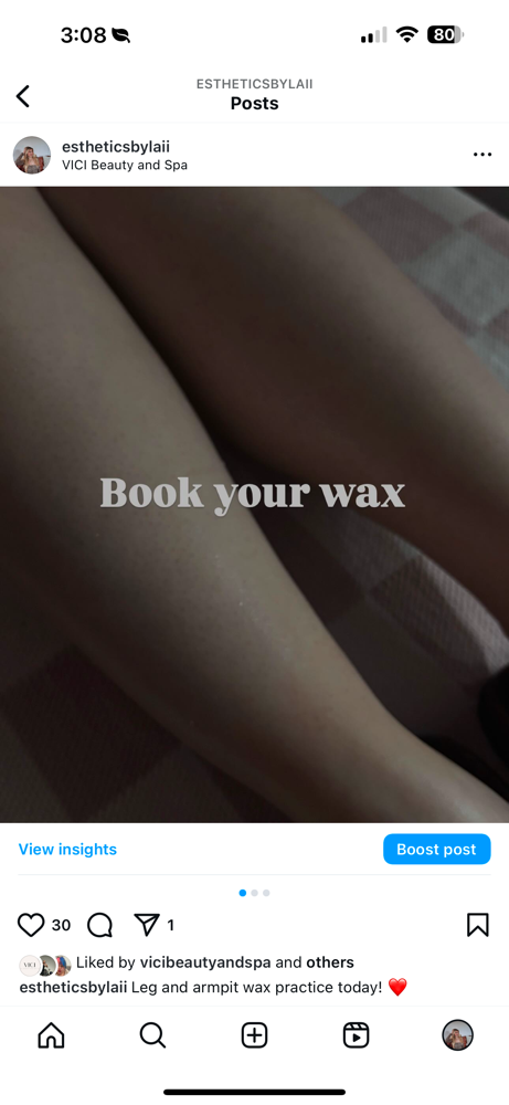 Half Leg Wax