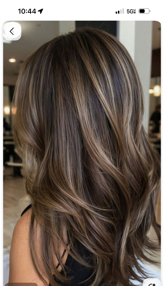 Partial Highlights And Base Color