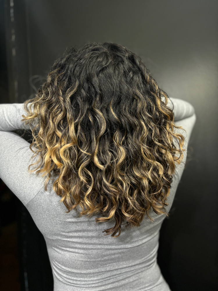 Custom Dry Curl Cut at Isabella Bastos in Leominster, MA
