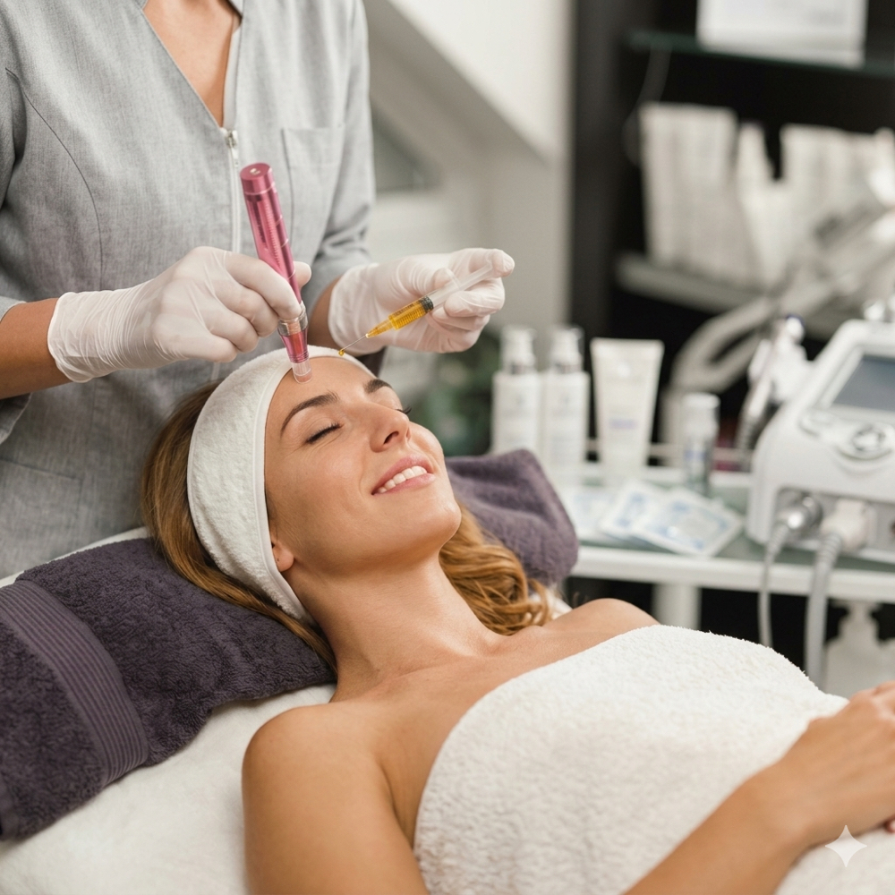 Microneedling With PRP at Be Radiant Medical Spa in Muskego, WI