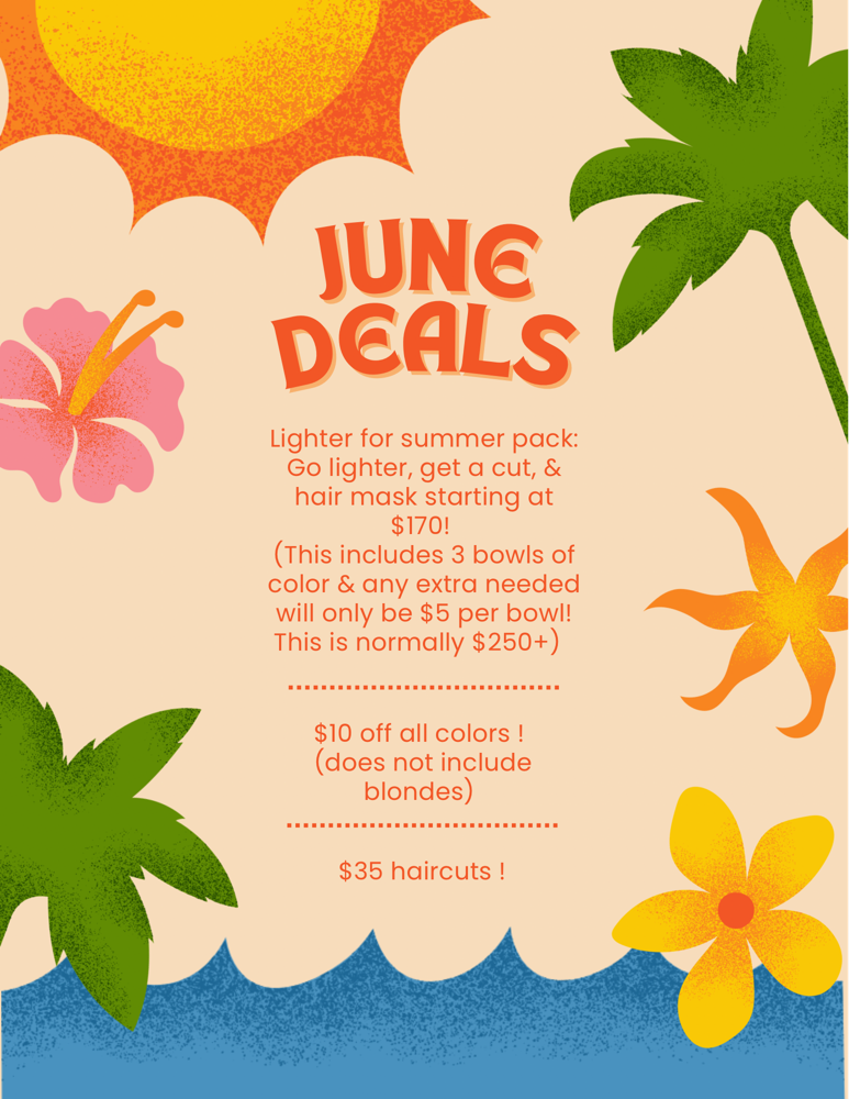 Blonde Package (June only)