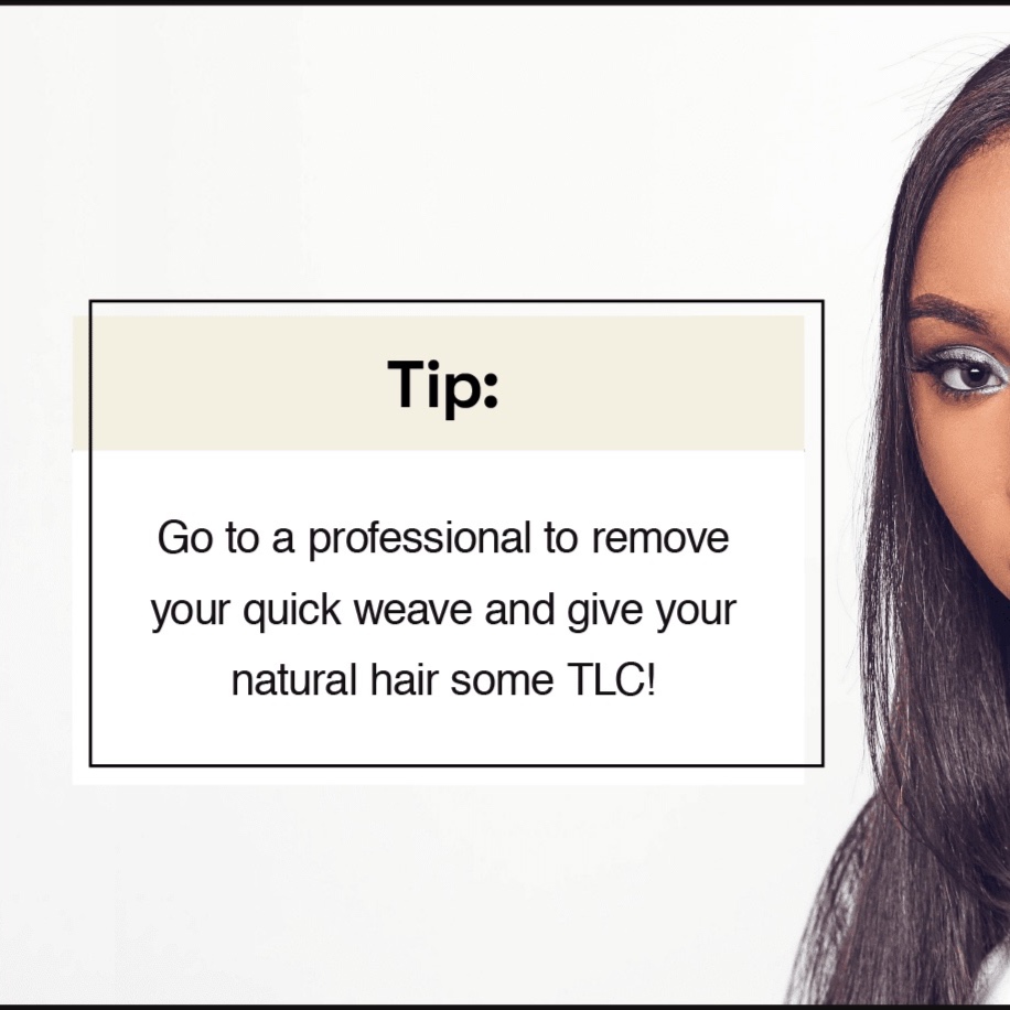 QuickWeave Removal Only at BeYoutiful Beauty Barr in Houston, TX