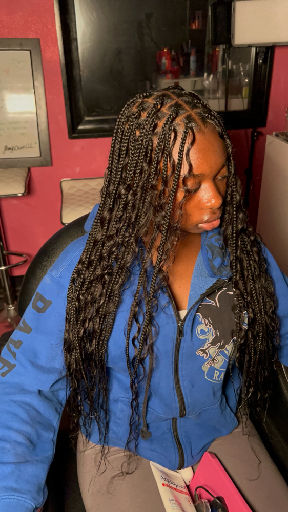 Boho And Bora Bora Knotless at JhaysChairllc in Elmont, NY