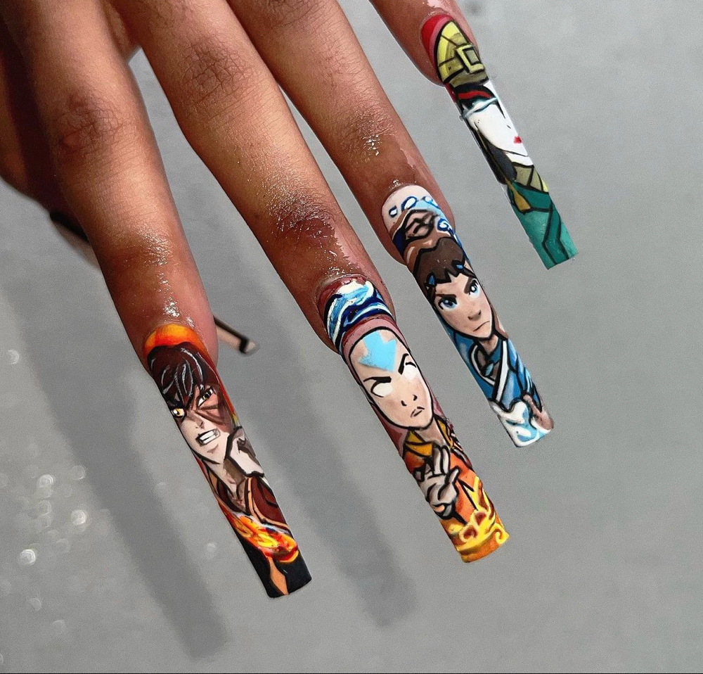 Character Nail Art (Full Set)